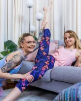 Girls Out West - 01-aimee-jay-eliza-cumming-sexy-living-0001