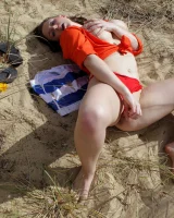 Girls Out West - 80-angie-fun-with-her-pink-toy-0093