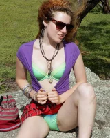 Girls Out West - 07-DamianaUpskirt007