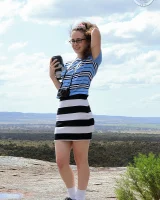 Girls Out West - 27-DamianaUpskirt053