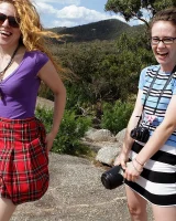 Girls Out West - 30-DamianaUpskirt056