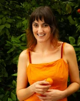 Girls Out West - 02-peach-lady-garden-0002